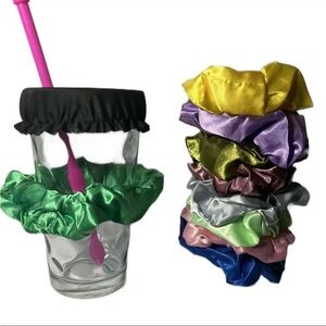 Silk- No Slipping  hair scrunchies 🎀